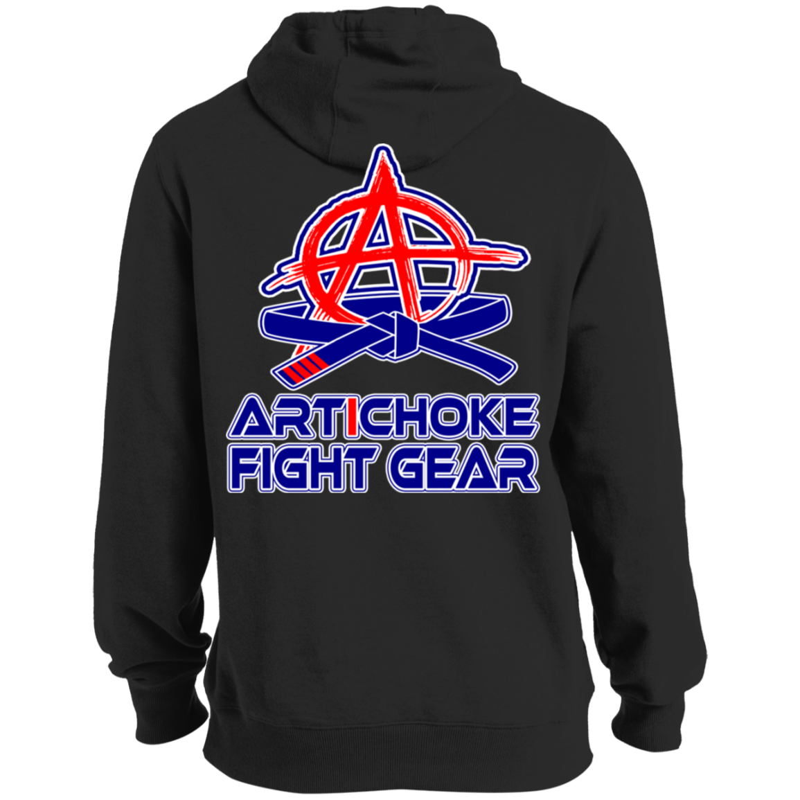 Artichoke Fight Gear Custom Design #2. BJJ MLB Parody v1. Tall Hoodie