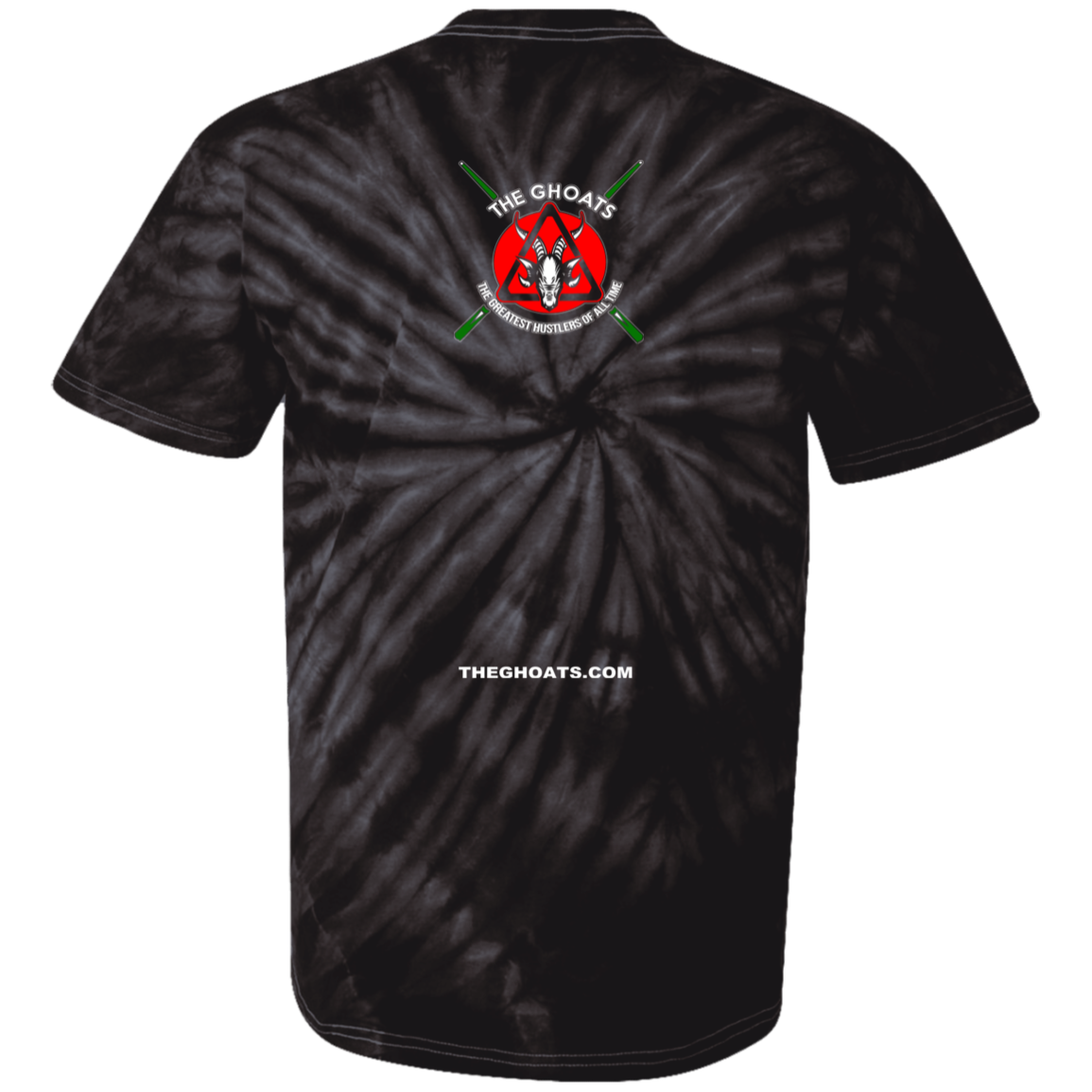The GHOATS Custom Design #21. No Mames Billar. (Spanish Translation: You've got to be kidding. Pool). Youth Tie Dye T-Shirt