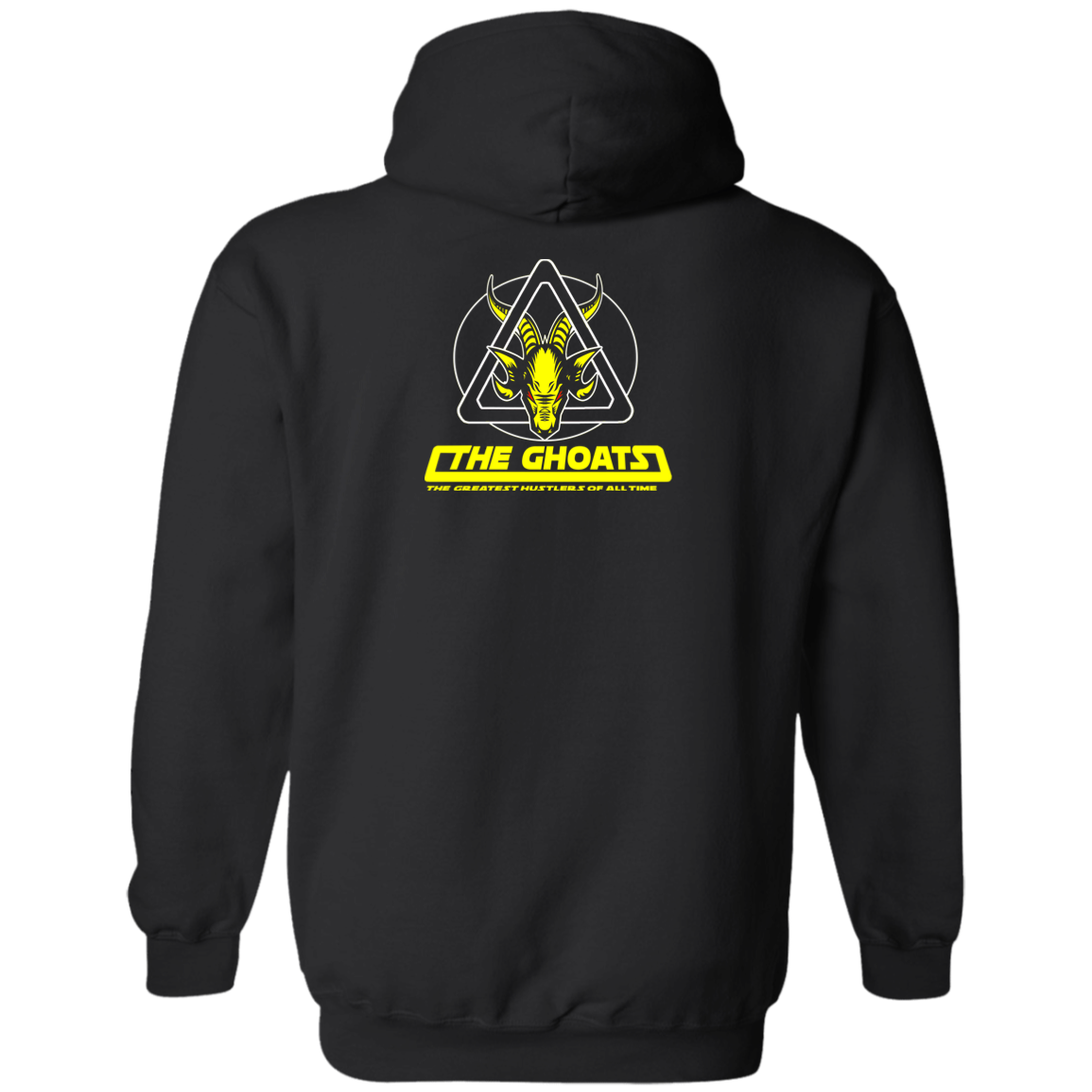 The GHOATS Custom Design. # 39 The Dark Side of Hustling. Basic Pullover Hoodie