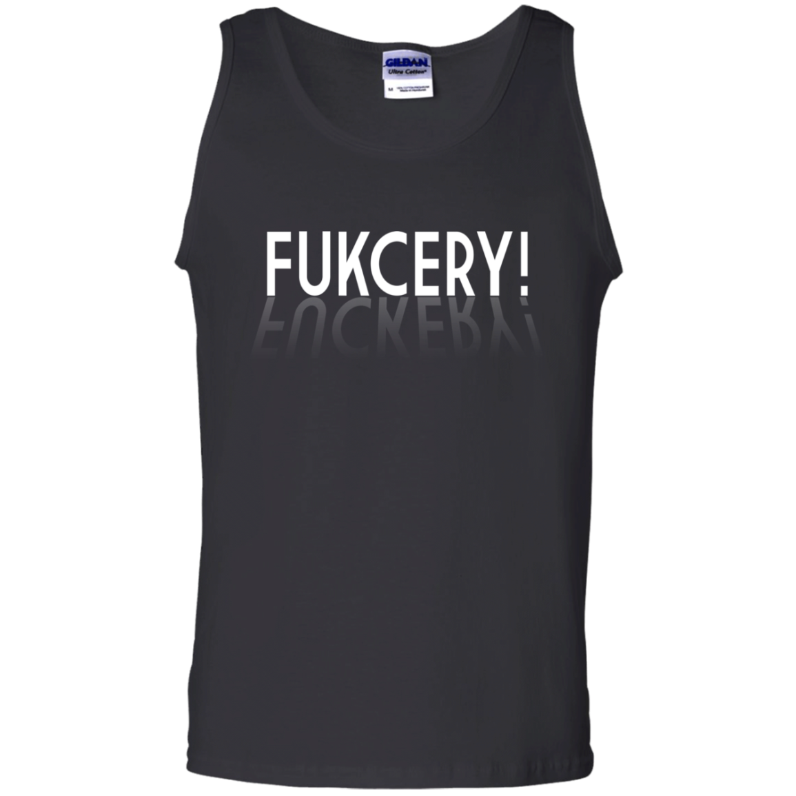 ArtichokeUSA Custom Design. FUKCERY. The New Bullshit. 100% Cotton Tank Top
