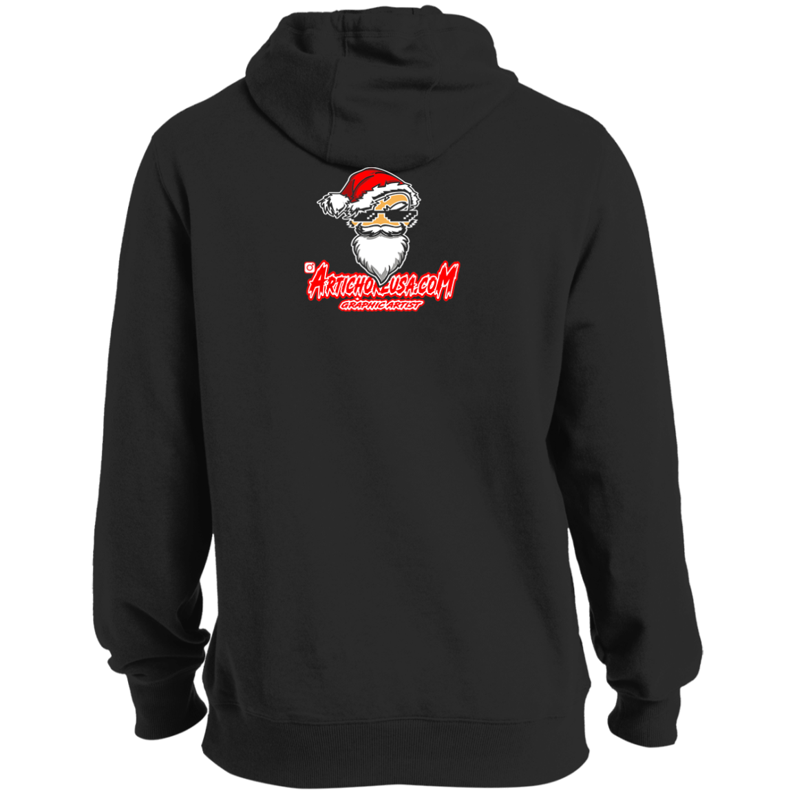 ArtichokeUSA Custom Design. Merry Kiss My Ass. Ultra Soft Pullover Hoodie