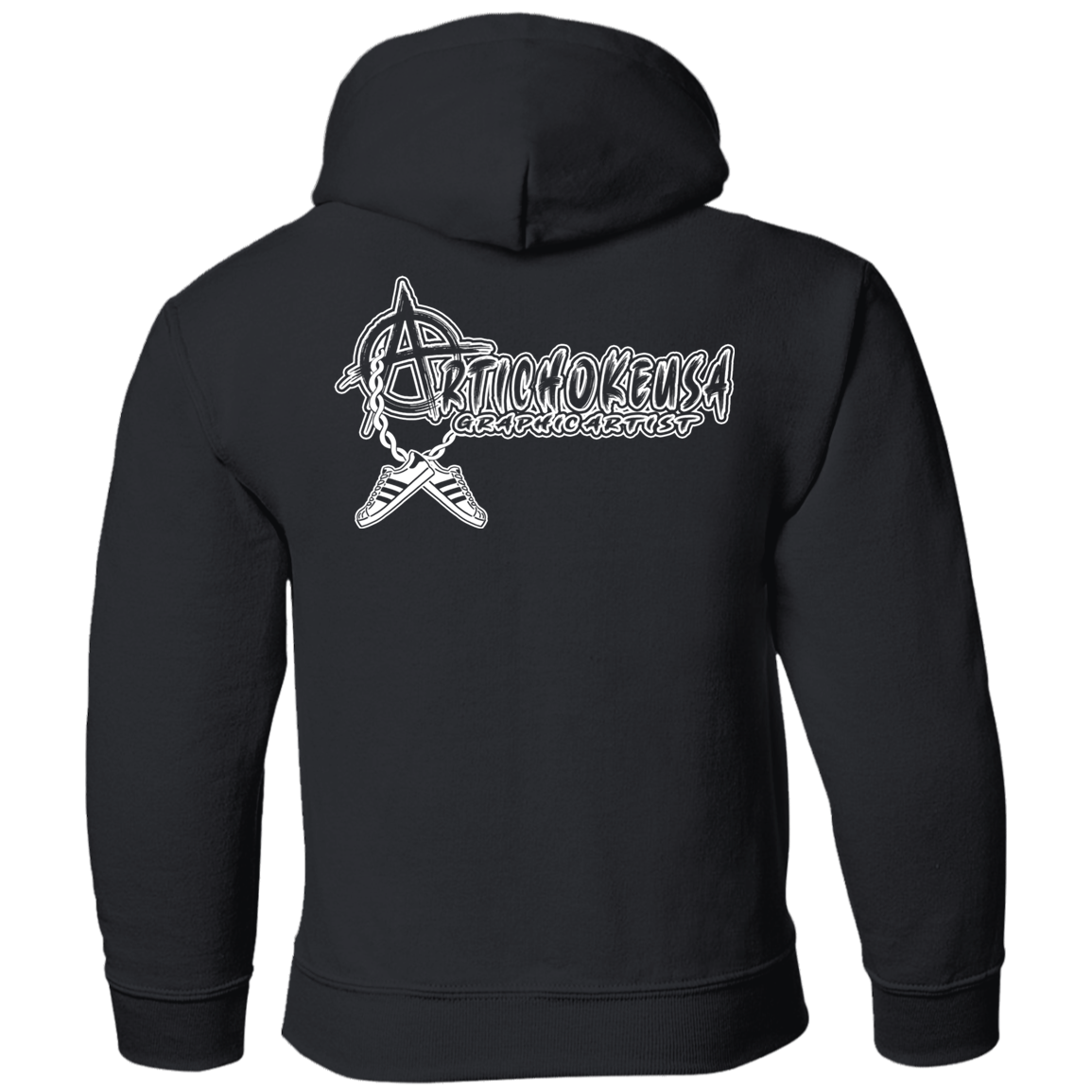 ArtichokeUSA Custom Design. Straight Outta Old School. The GOATs of Rap. Fan Art. Youth Pullover Hoodie