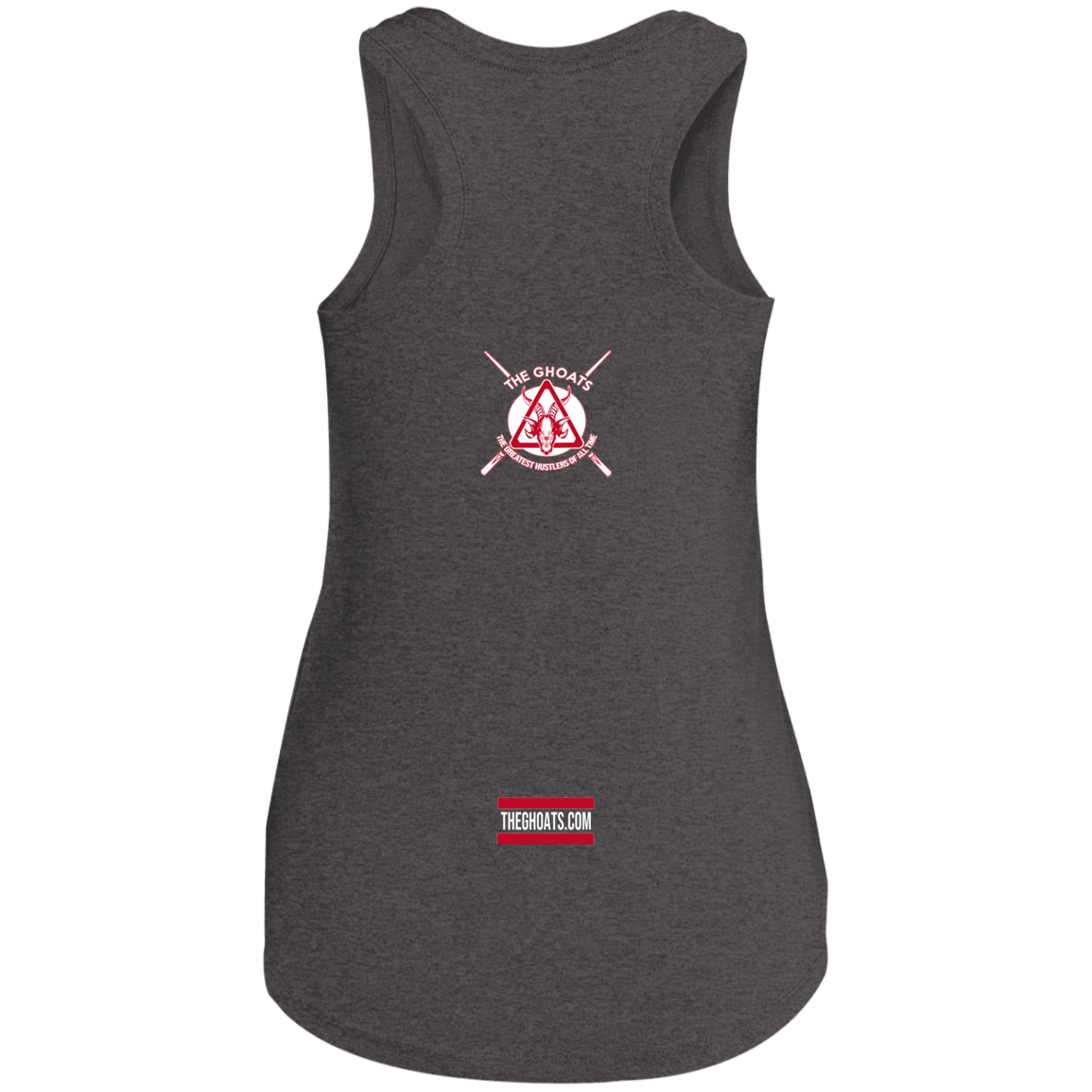 The GHOATS Custom Design. #29 run 8 9 10 ball. Ladies' Perfect Tri Racerback Tank