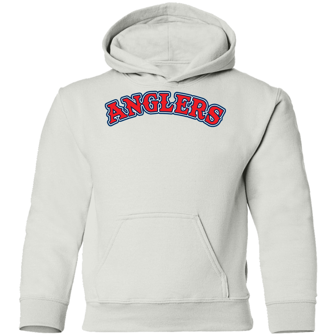 ArtichokeUSA Custom Design. Anglers. Southern California Sports Fishing. Los Angeles Angels Parody. Youth Pullover Hoodie