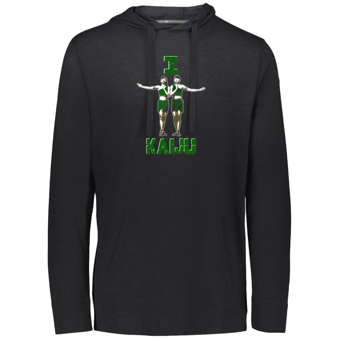 ArtichokeUSA Custom Design. I Heart Kaiju. Fan Art. Eco Triblend T-Shirt Hoodie