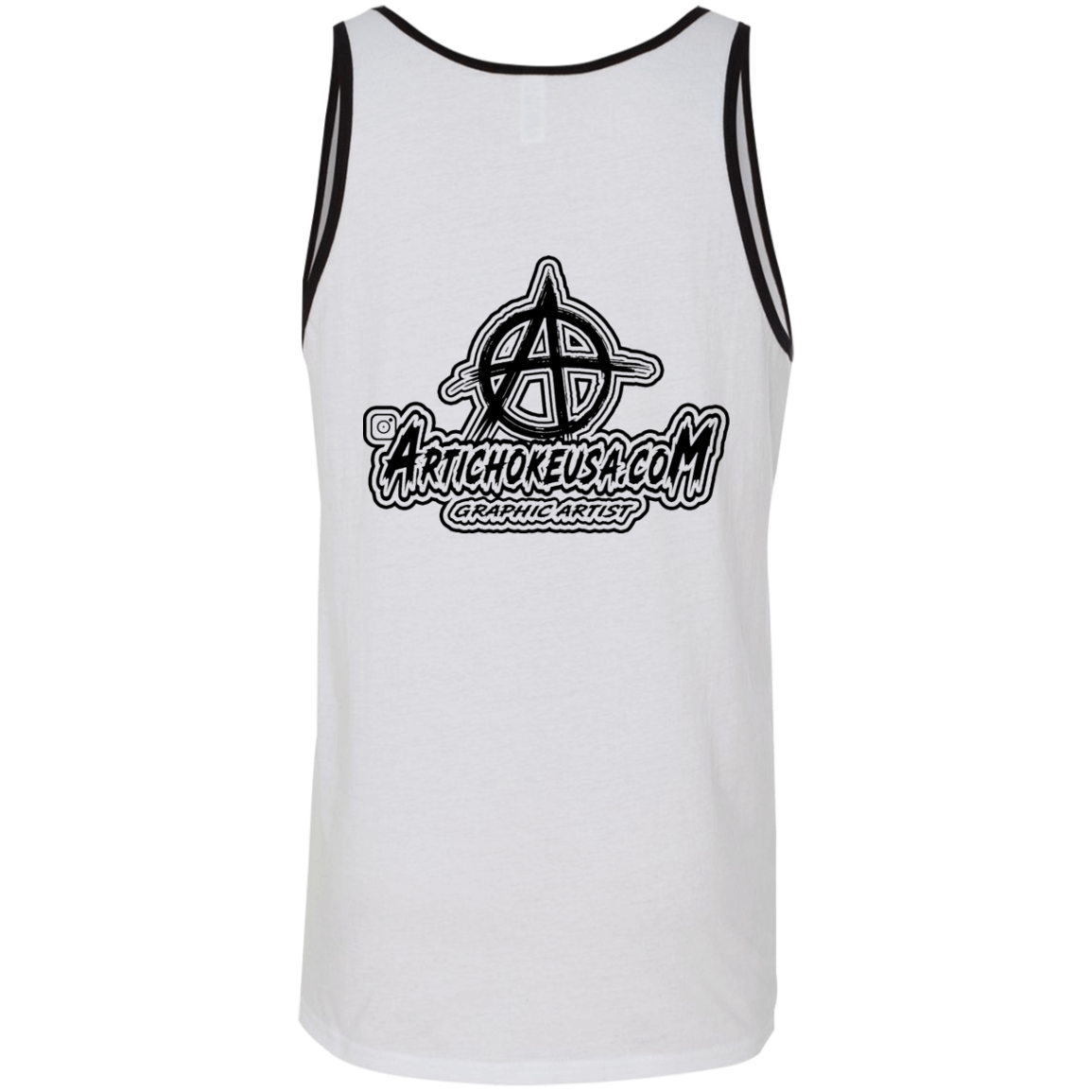 ArtichokeUSA Custom Design. Adobo. Adidas Parody. Unisex Tank