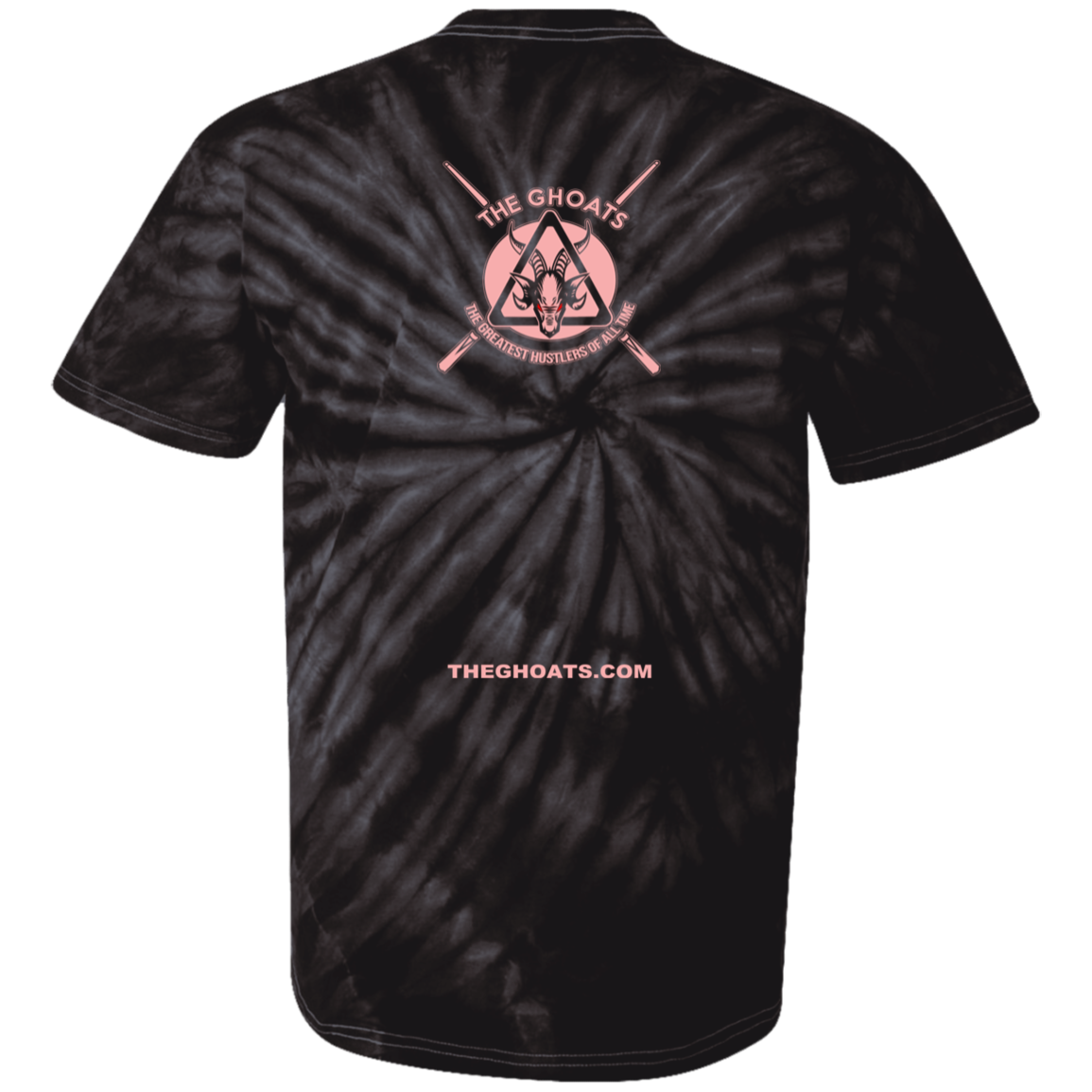 The GHOATS Custom Design #9. Ying Yang. Pool Love Peace. Youth Tie Dye T-Shirt