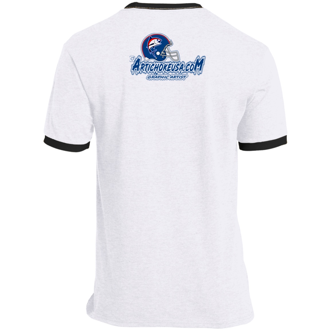 ArtichokeUSA Custom Design. The Big Tuna. Bill Parcell Tribute. NY Giants Fan Art. Ringer Tee