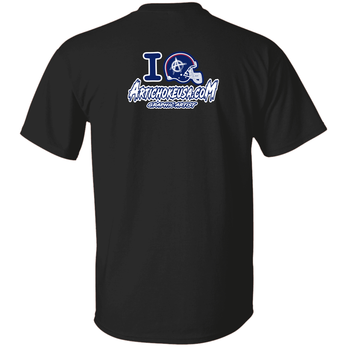 ArtichokeUSA Custom Design. New England Deflatriots. New England Patriots Parody. 100% Cotton T-Shirt