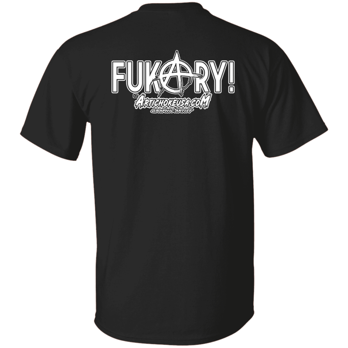 ArtichokeUSA Custom Design. FUKCERY. The New Bullshit. 5.3 oz. T-Shirt