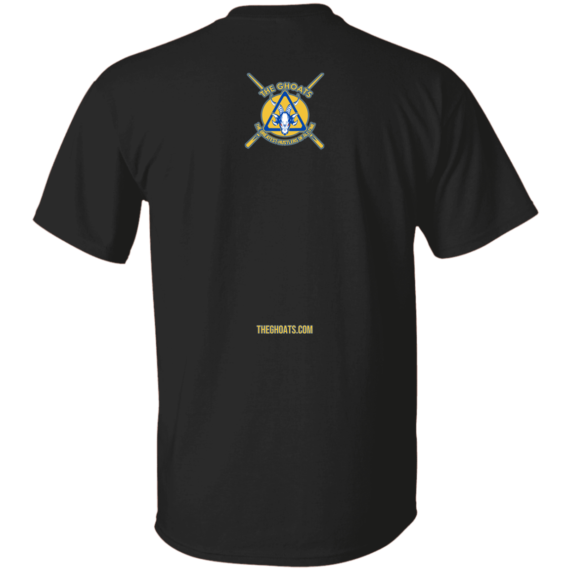 The GHOATS Custom Design. #12 GOLDEN STATE HUSTLERS. Youth Basic 100% Cotton T-Shirt
