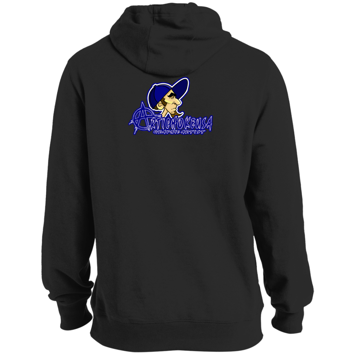 ZZ#20 ArtichokeUSA Characters and Fonts. "Clem" Let’s Create Your Own Design Today. Tall Pullover Hoodie