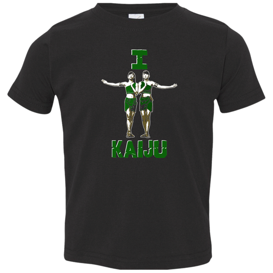 ArtichokeUSA Custom Design. I Heart Kaiju. Fan Art. Toddler Jersey T-Shirt