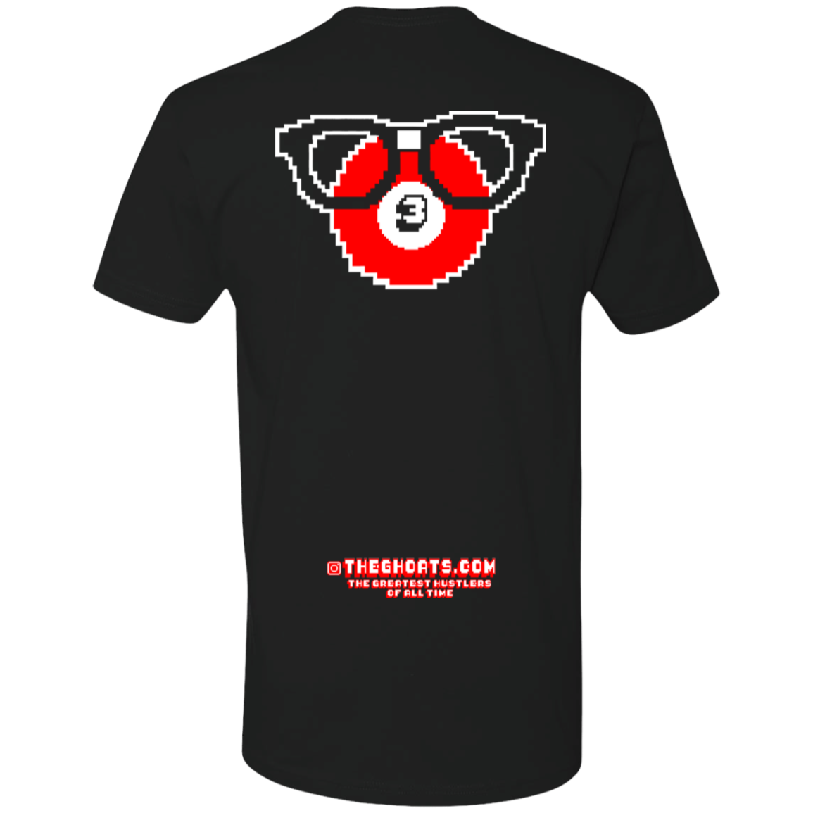 The GHOATS Custom Design. #24 POOL N3RD. Premium Short Sleeve T-Shirt