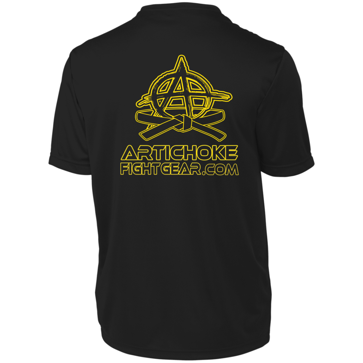 Artichoke Fight Gear Custom Design #7. Choking Hazard. Men's Moisture-Wicking Tee