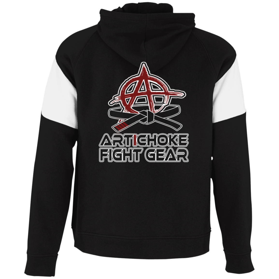Artichoke Fight Gear Custom Design #11. Fatality. Mortal Kombat Parody. MMA. 2 Tone Hoodie