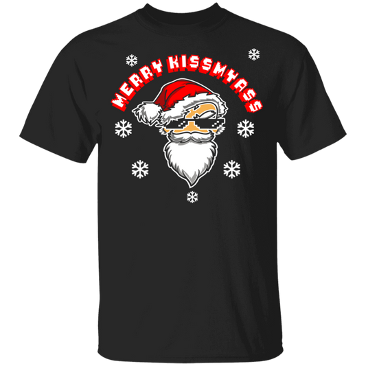 ArtichokeUSA Custom Design. Merry Kiss My Ass. Youth 5.3 oz 100% Cotton T-Shirt