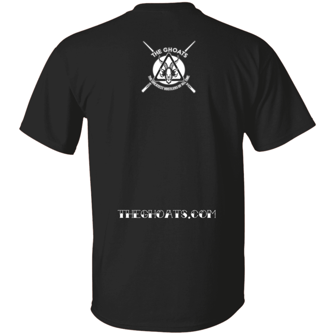 The GHOATS Custom Design. #28 Rack Em' (Ladies only). Basic Cotton T-Shirt