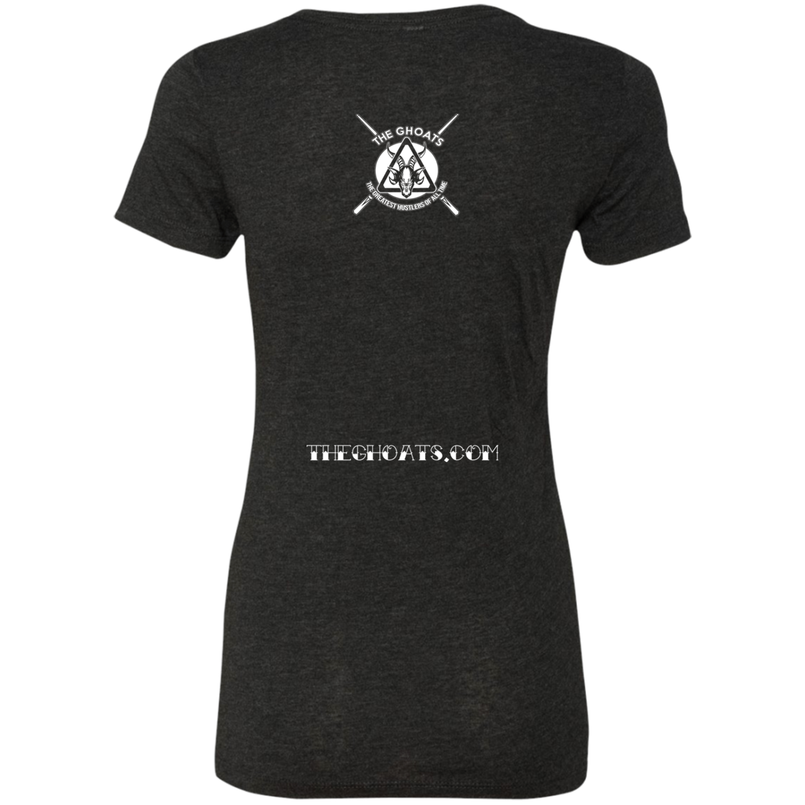 The GHOATS Custom Design. #28 Rack Em' (Ladies only). Ladies' Triblend T-Shirt