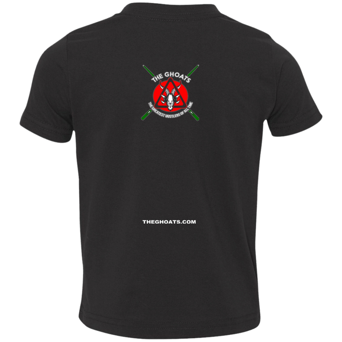 The GHOATS Custom Design #21. No Mames Billar. (Spanish Translation: You've got to be kidding. Pool). Toddler Jersey T-Shirt
