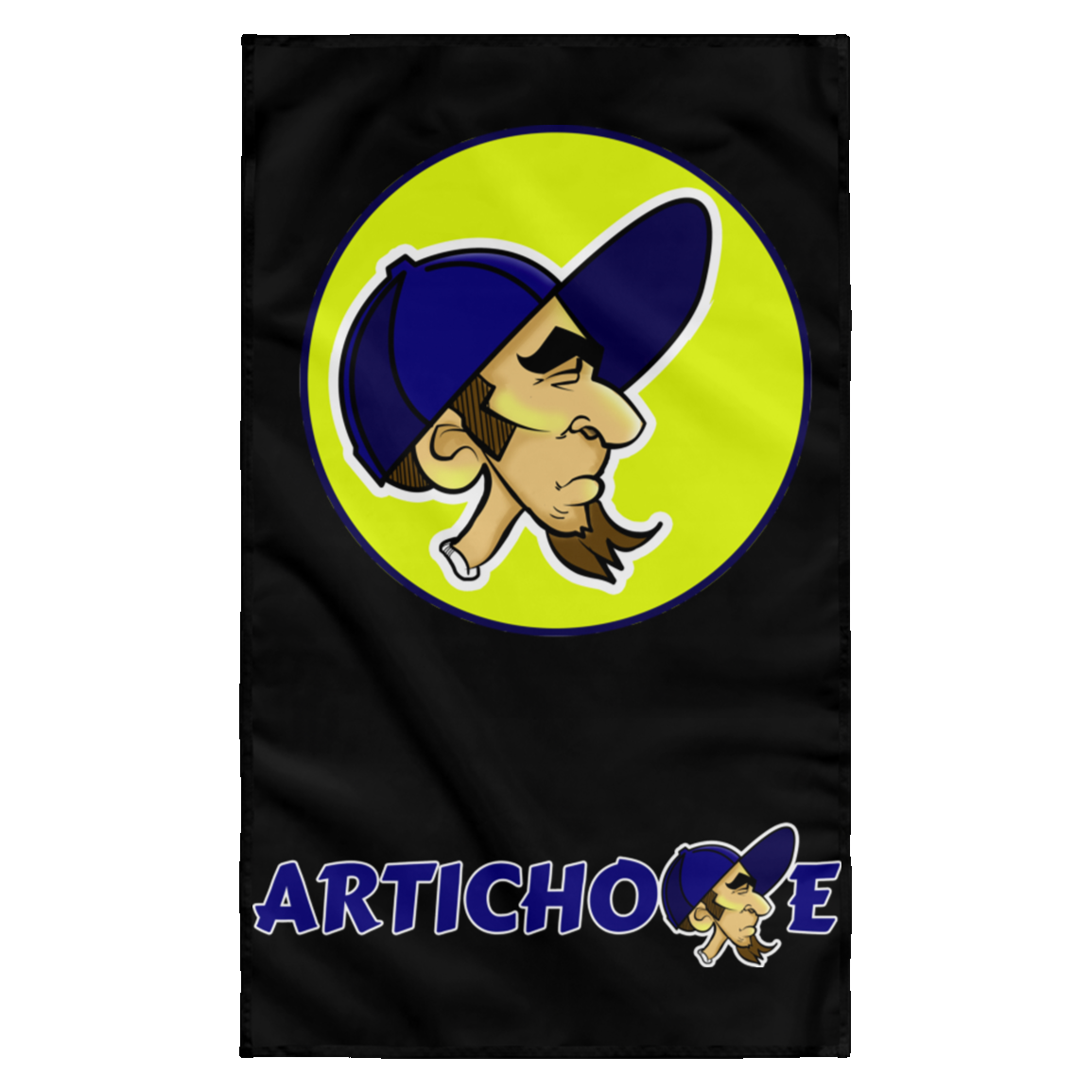 ZZ#20 ArtichokeUSA Characters and Fonts. "Clem" Let’s Create Your Own Design Today. Wall Flag