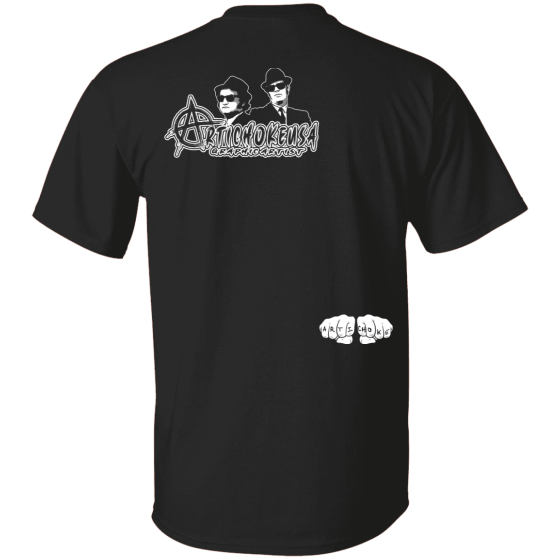ArtichokeUSA Custom Design. The Good Ole Boys. Blues Brothers Fan Art. Basic 100% Cotton T-Shirt