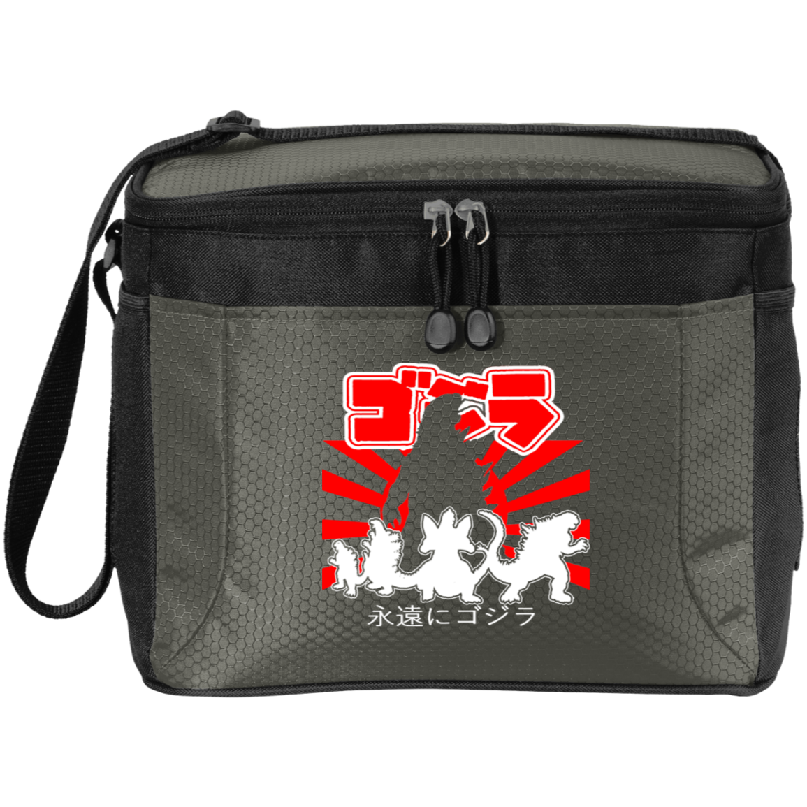 ArtichokeUSA Custom Design. Godzilla. Long Live the King. (1954 to 2019. 65 Years! Fan Art. 12-Pack Cooler