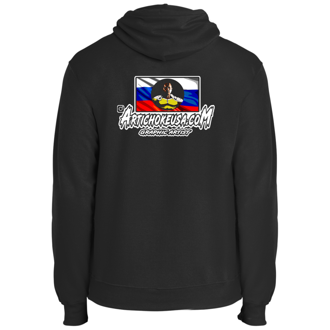 ArtichokeUSA Custom Design. One Punch Fedor. Fedor Emelianenko/One Punch Man Fan Art. Fleece Pullover Hoodie