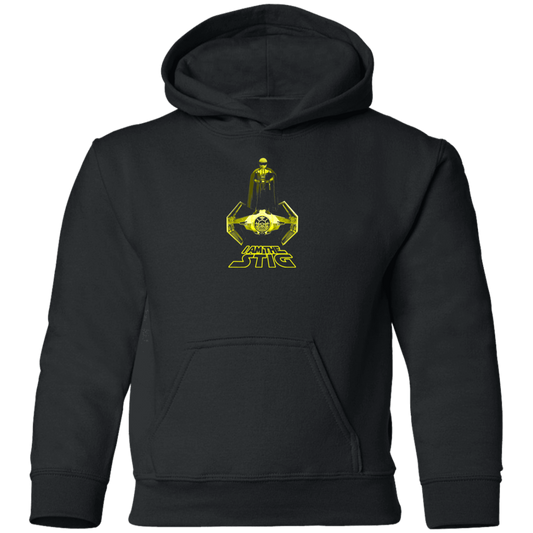 ArtichokeUSA Custom Design. I am the Stig. Vader/ The Stig Fan Art. Youth Pullover Hoodie