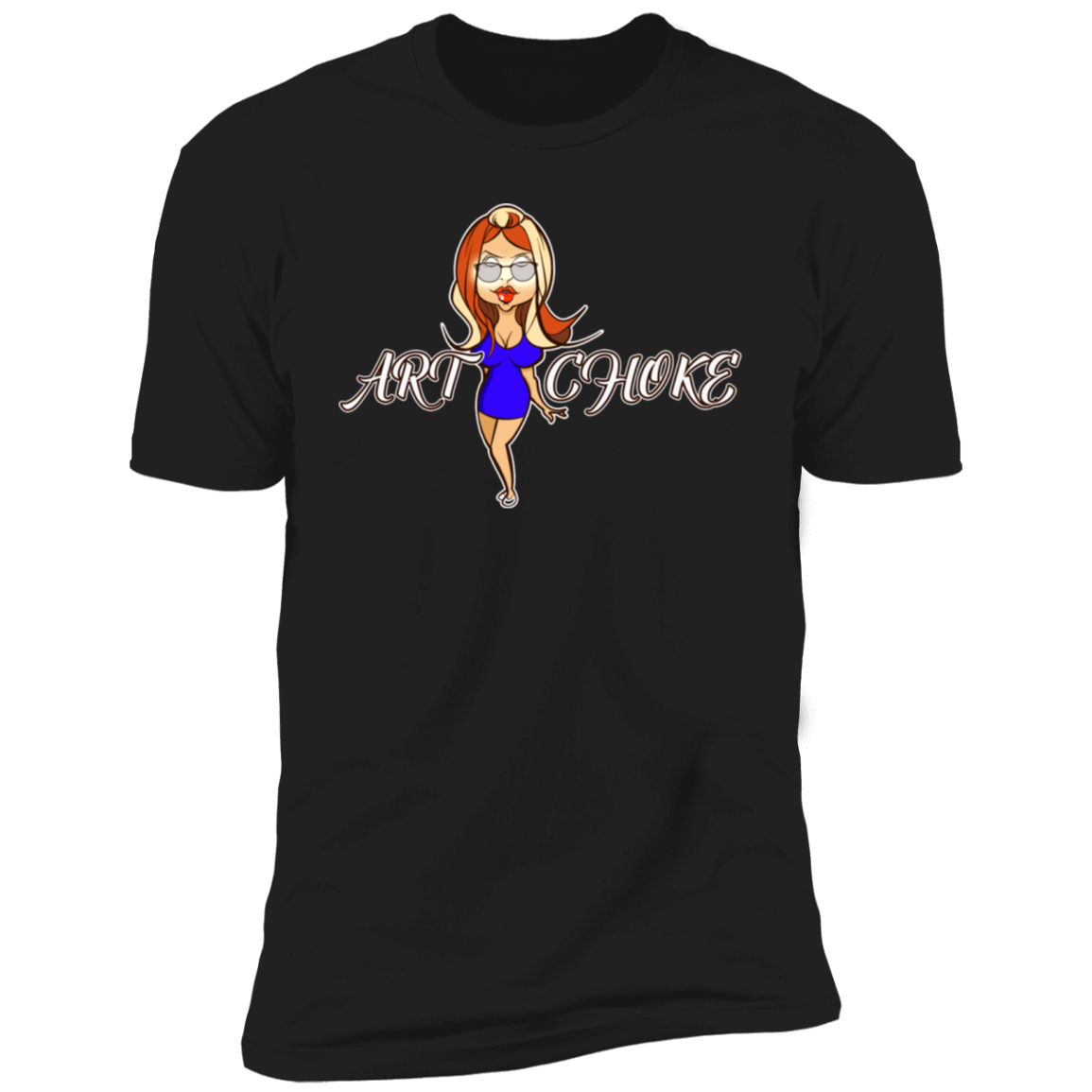 ArtichokeUSA Character and Font Design #2. Friends and Fam. Let’s Create Your Own Design Today.Ultra Soft 100% Combed Cotton T-Shirt