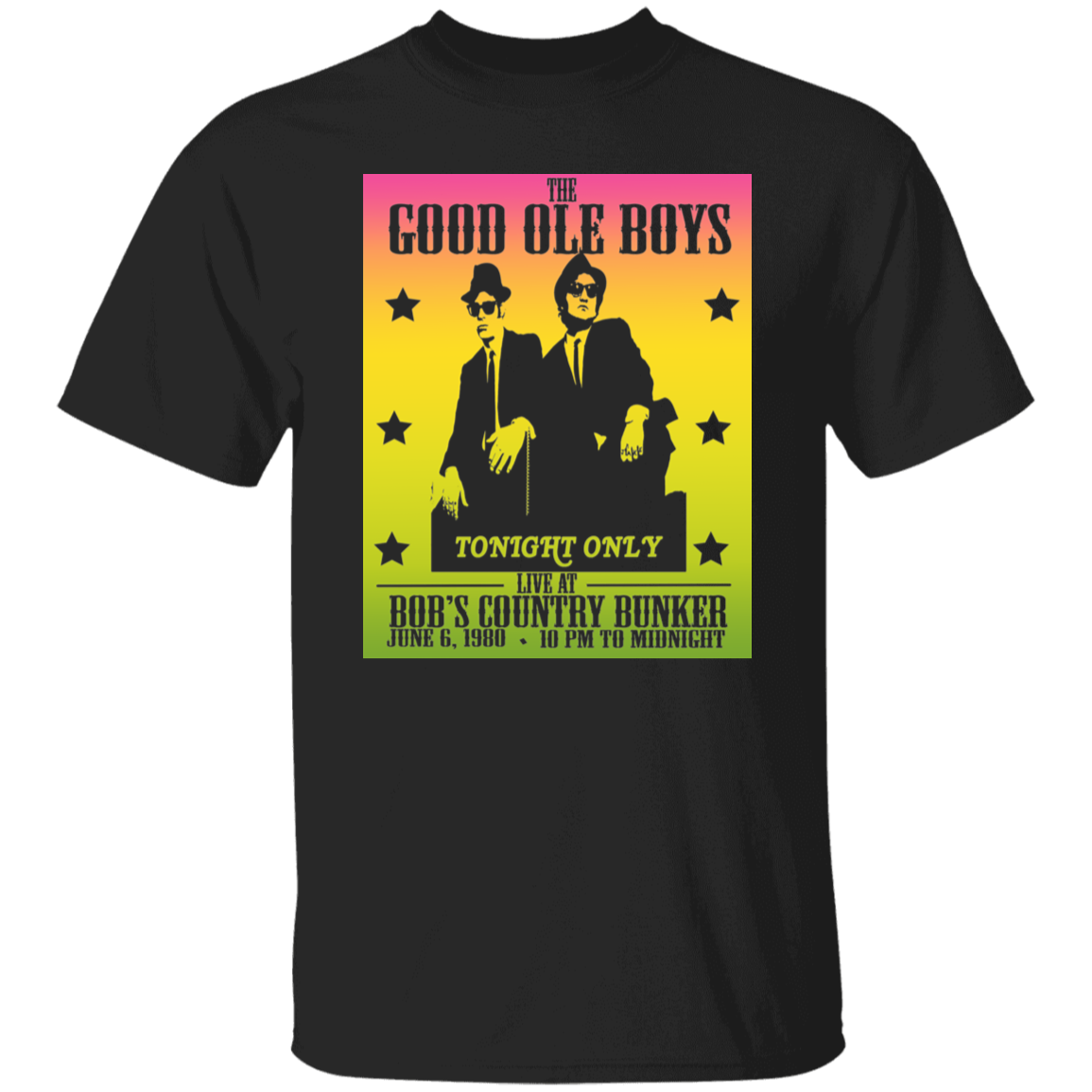 ArtichokeUSA Custom Design. The Good Ole Boys. Blues Brothers Fan Art. Basic 100% Cotton T-Shirt