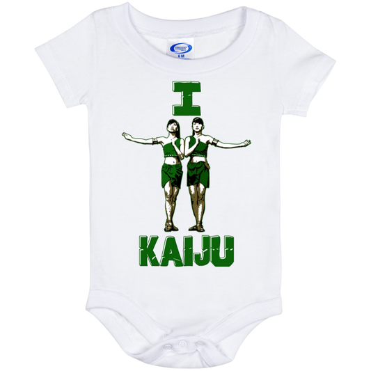 ArtichokeUSA Custom Design. I Heart Kaiju. Fan Art. Baby Onesie 6 Month
