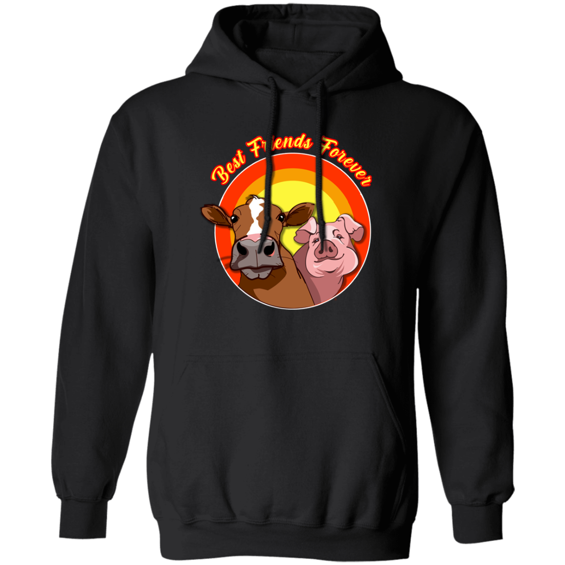 ArtichokeUSA Custom Design. Best Friends Forever. Bacon Cheese Burger. Basic Pullover Hoodie