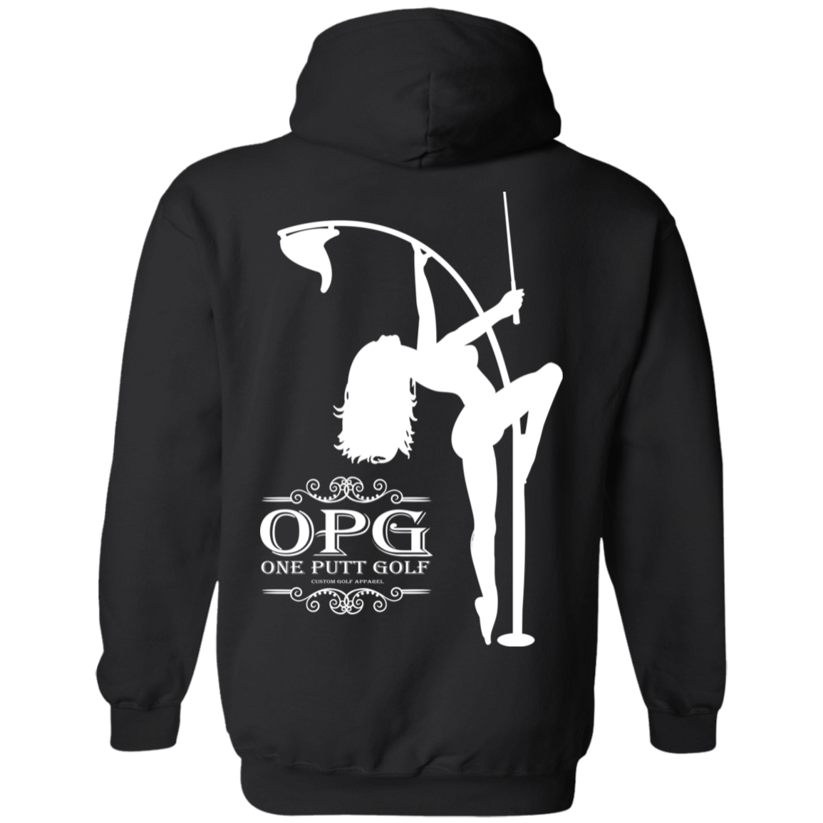 OPG Custom Design #10. Flag Pole. Basic Hoodie