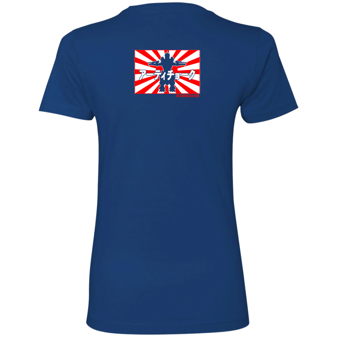 ArtichokeUSA Custom Design. Fan Art Godzilla/Mecha Godzilla. Ladies' Boyfriend T-Shirt