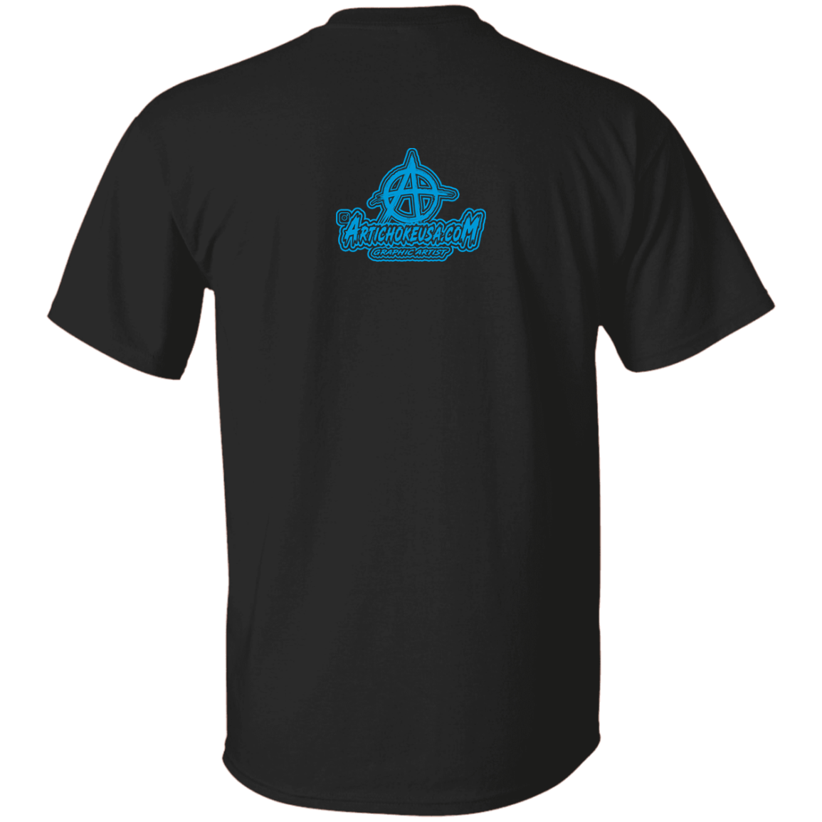 ArtichokeUSA Character and Font design. Let's Create Your Own Team Design Today. My first client Charles. Youth 5.3 oz 100% Cotton T-Shirt