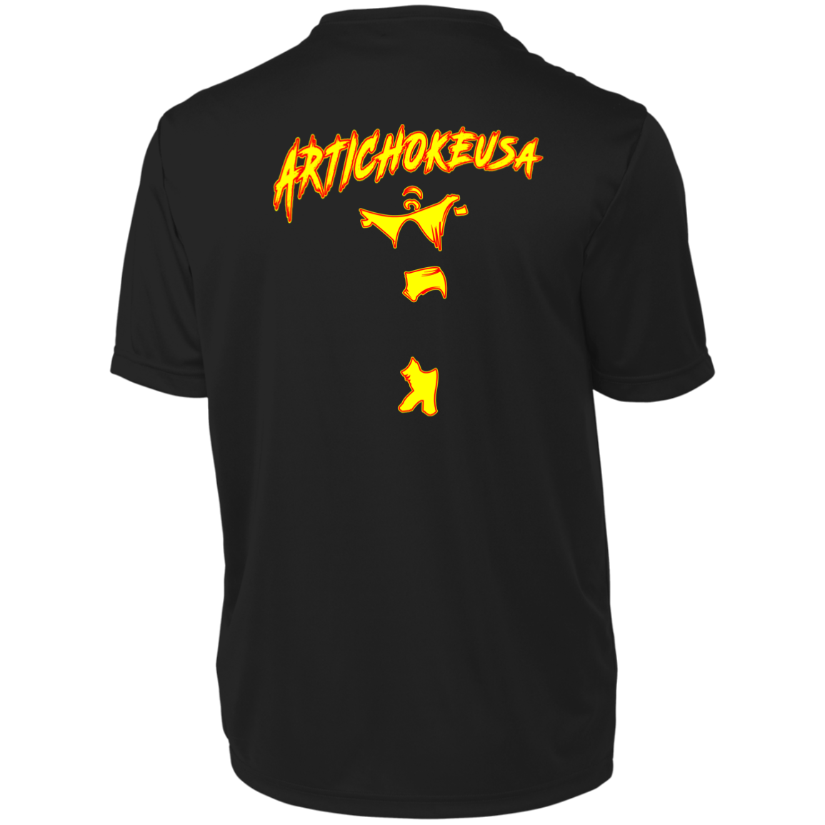ArtichokeUSA Character and Font Design. Let’s Create Your Own Design Today. Fan Art. The Hulkster. Men's Moisture-Wicking Tee