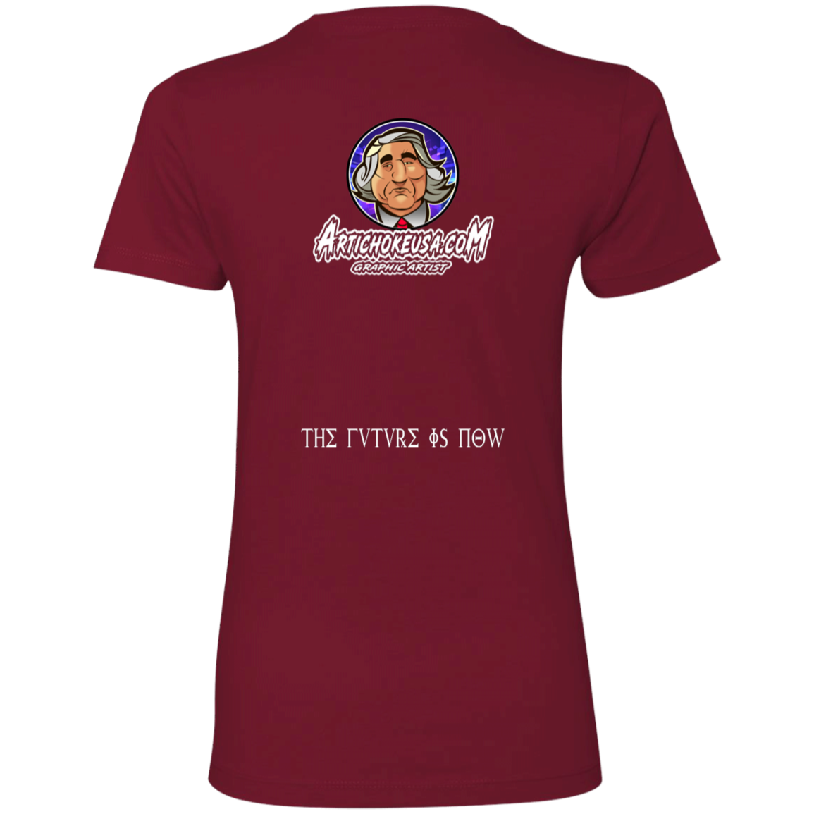 ArtichokeUSA Custom Design. Michio Kaku Fan Art. Ladies' Boyfriend T-Shirt