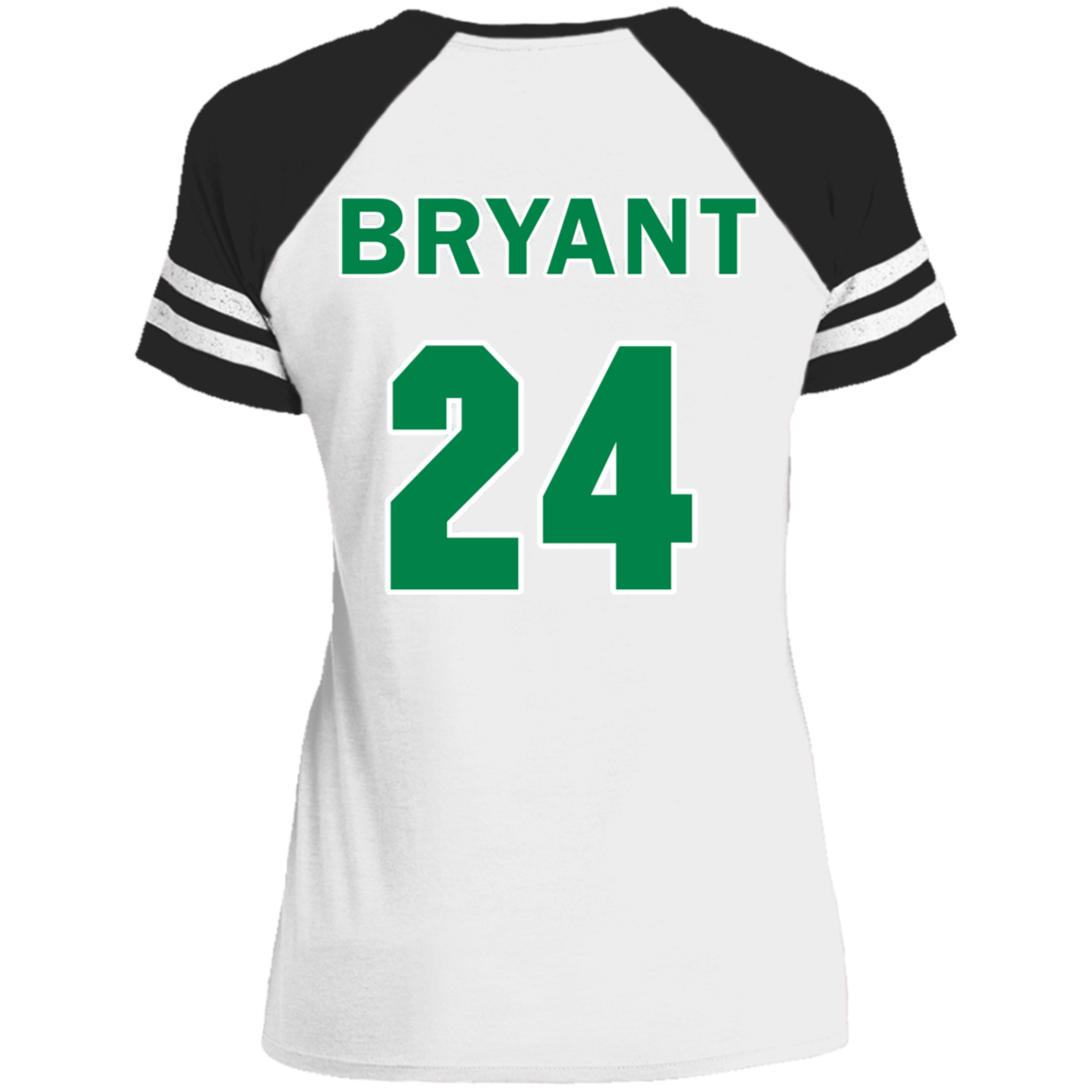 ArtichokeUSA Custom Design. RIP Kobe. Mamba Forever. Celtics / Lakers Fan Art Tribute. Ladies' Game V-Neck T-Shirt