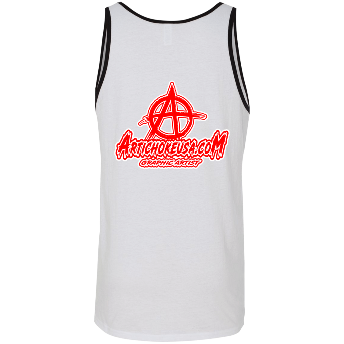 ArtichokeUSA Custom Design. Metallica Style Logo. Let's Make One For Your Project. Unisex Tank