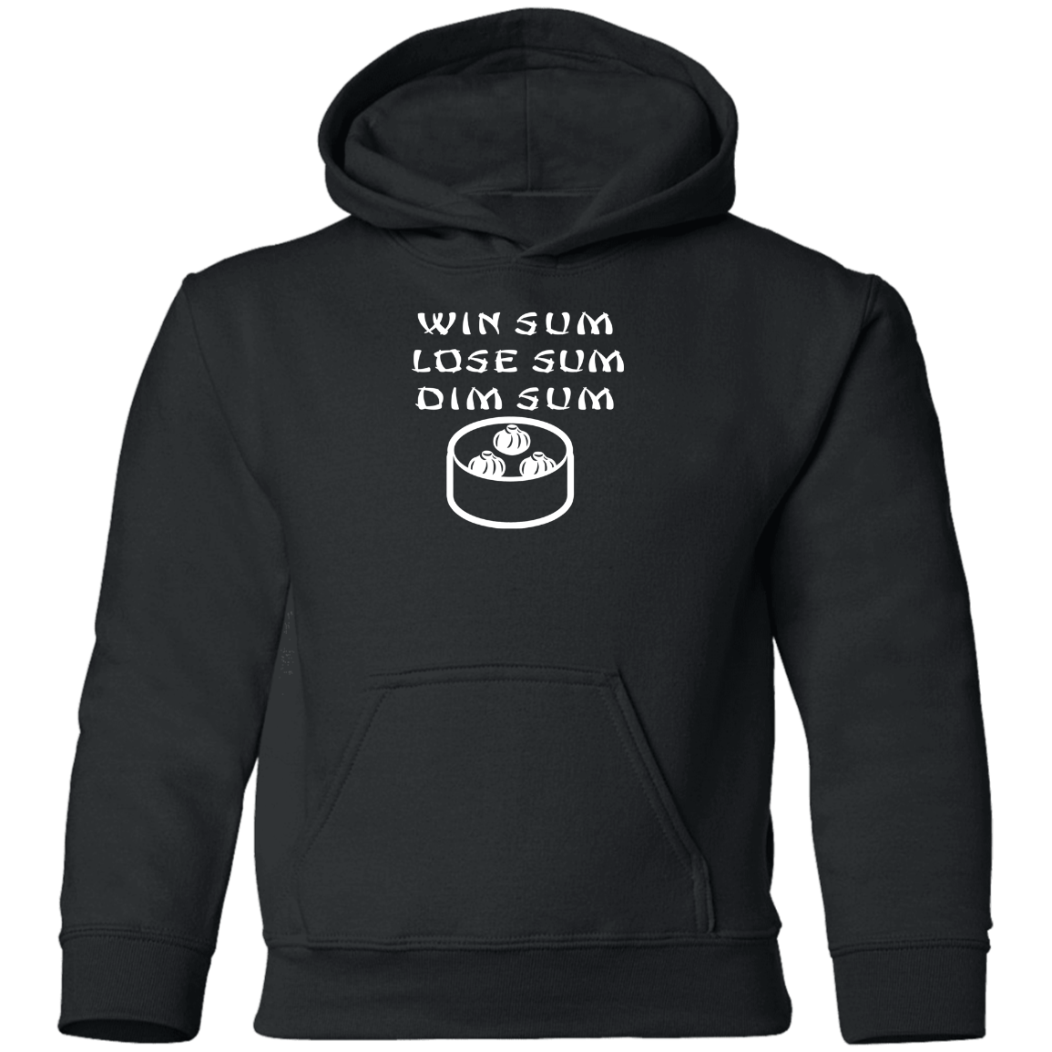 ArtichokeUSA Custom Design. WIN SUM. LOSE SUM. DIM SUM. Youth Pullover Hoodie