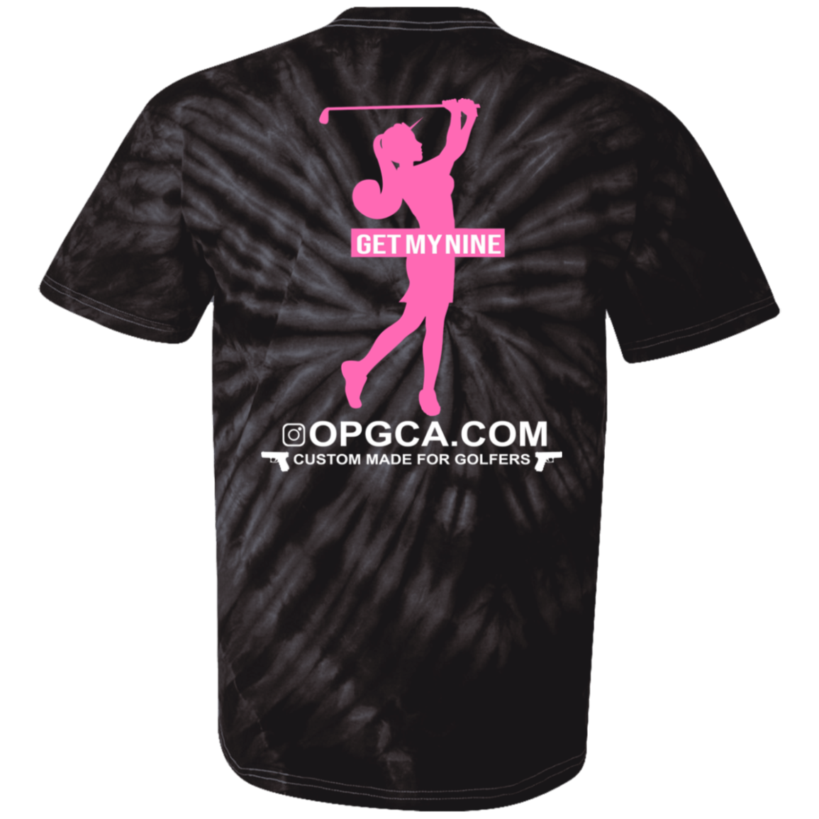 OPG Custom Design #16. Get My Nine. Youth Tie-Dye T-Shirt