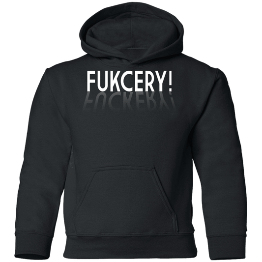 ArtichokeUSA Custom Design. FUKCERY. The New Bullshit. Youth Pullover Hoodie