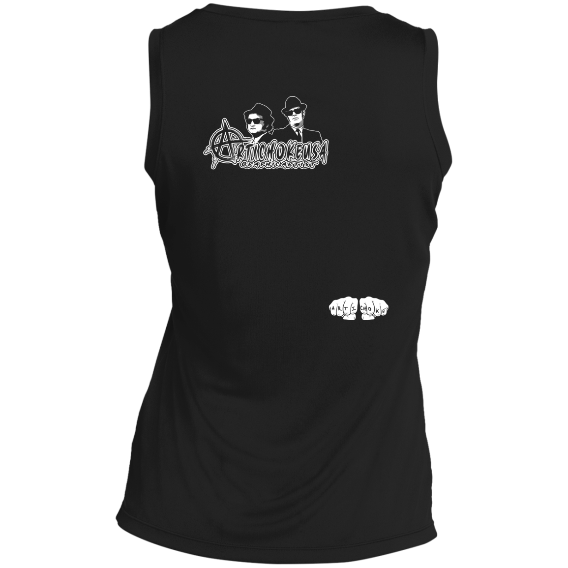 ArtichokeUSA Custom Design. The Good Ole Boys. Blues Brothers Fan Art. Ladies' Sleeveless V-Neck
