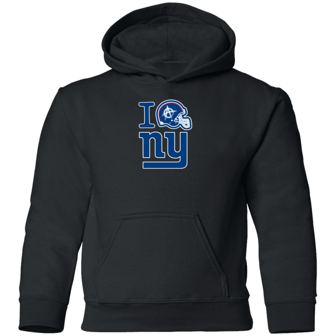 ArtichokeUSA Custom Design. I Helmet NY. Fan Art. Youth Pullover Hoodie