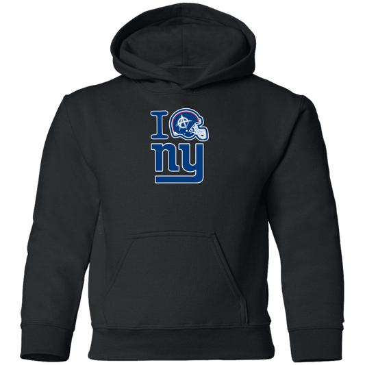 ArtichokeUSA Custom Design. I Helmet NY. Fan Art. Youth Pullover Hoodie