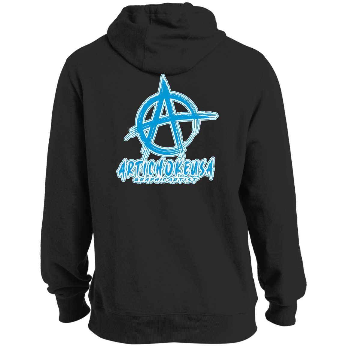 ArtichokeUSA Custom Design. Don't Eat Cookies And Spend Cache! Delete Them! Cookie Monster and Richie Rich Fan Art/Parody. Ultra Soft Pullover Hoodie