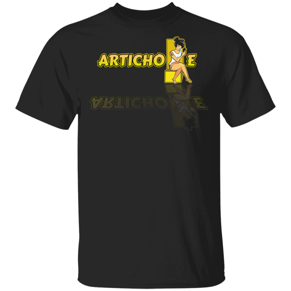 ArtichokeUSA Character and Font Design. Let’s Create Your Own Design Today. Betty. 100% Cotton T-Shirt