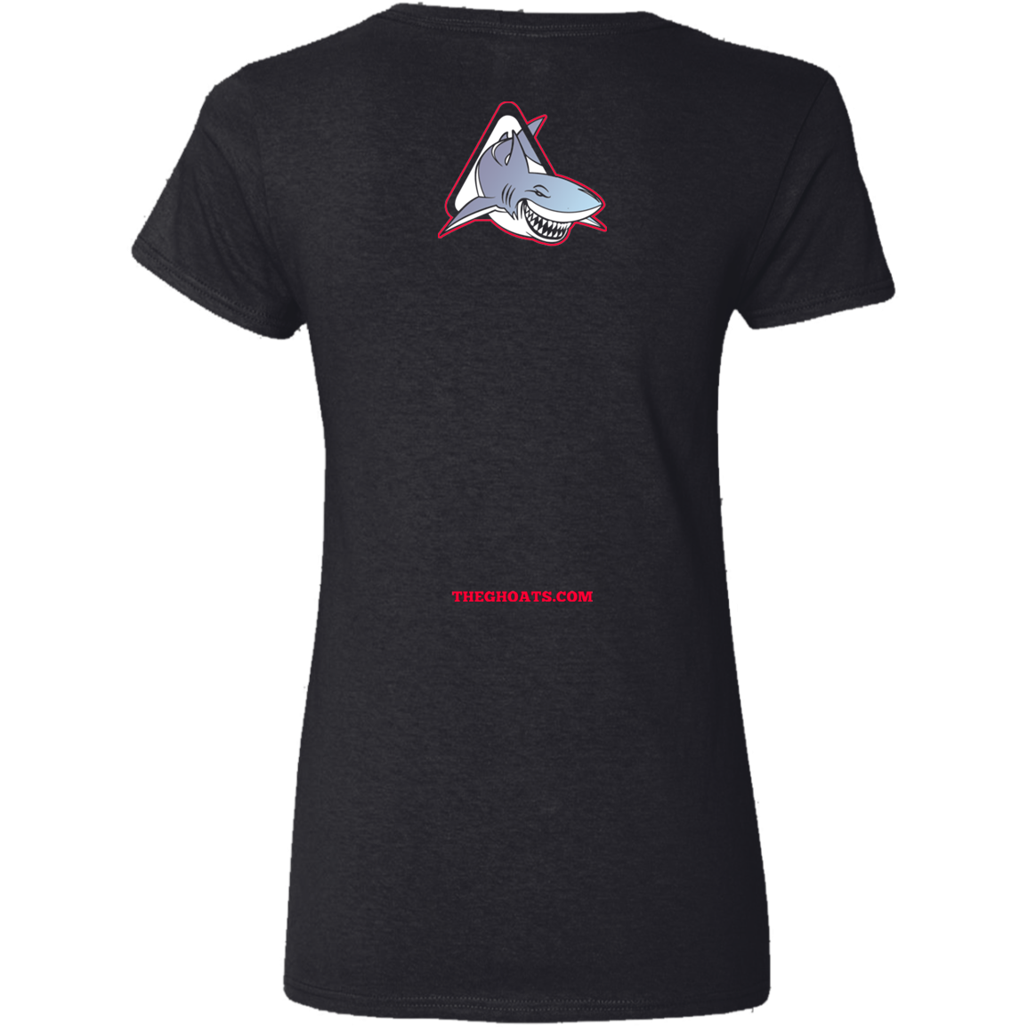 The GHOATS Custom Design. #25 Big Game Take Little Game. Ladies' Basic V-Neck T-Shirt