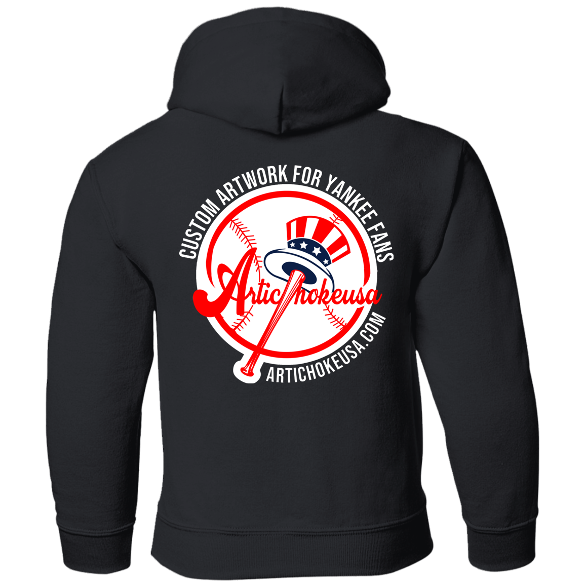 ArtichokeUSA Custom Design. BUCK FOSTON. Youth Pullover Hoodie